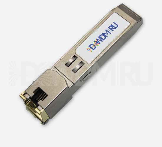 Cisco SFP-10G-T-X совместимый 10GBASE-T SFP+ модуль с интерфейсом RJ-45 20 м